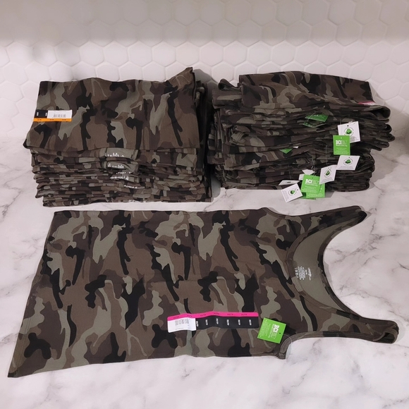 George Camouflage Tank Tops