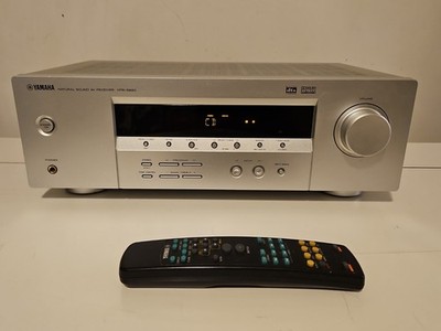 Yamaha HTR-5920 Natural Sound AV Receiver Silver Tested Working w/ Remote Bundle