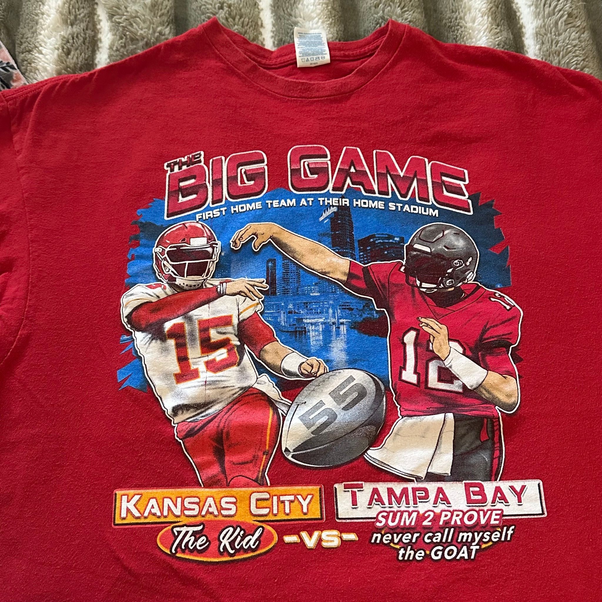 Kansas City VS Tampa Bay The Big Game - 2XL