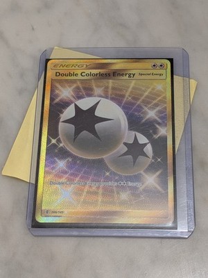 Double Colorless Energy 166/145 Secret Rare Full Art Guardians Rising Pokemon