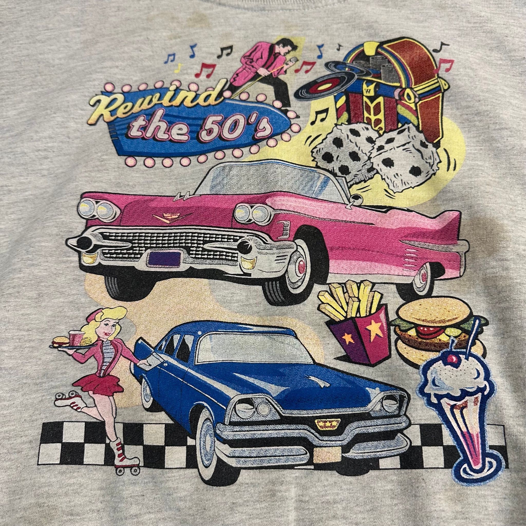 90’s Rewind The 50’s Crew - XL