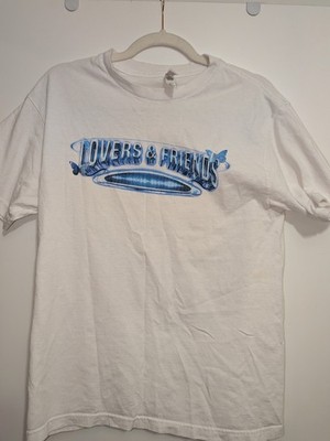 Lovers & Friends Festival 2023 T-Shirt White Missy Elliott Usher 50 Cent Mens M