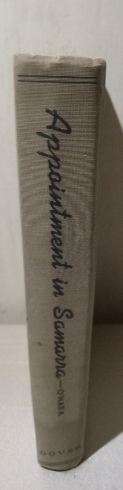 Appointment in Samarra John O'Hara Hardcover 1946 Early Dover Publication Ed