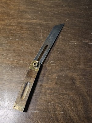 Vintage William Marples & Sons Sheffield England Sliding T-Bevel - Rosewood